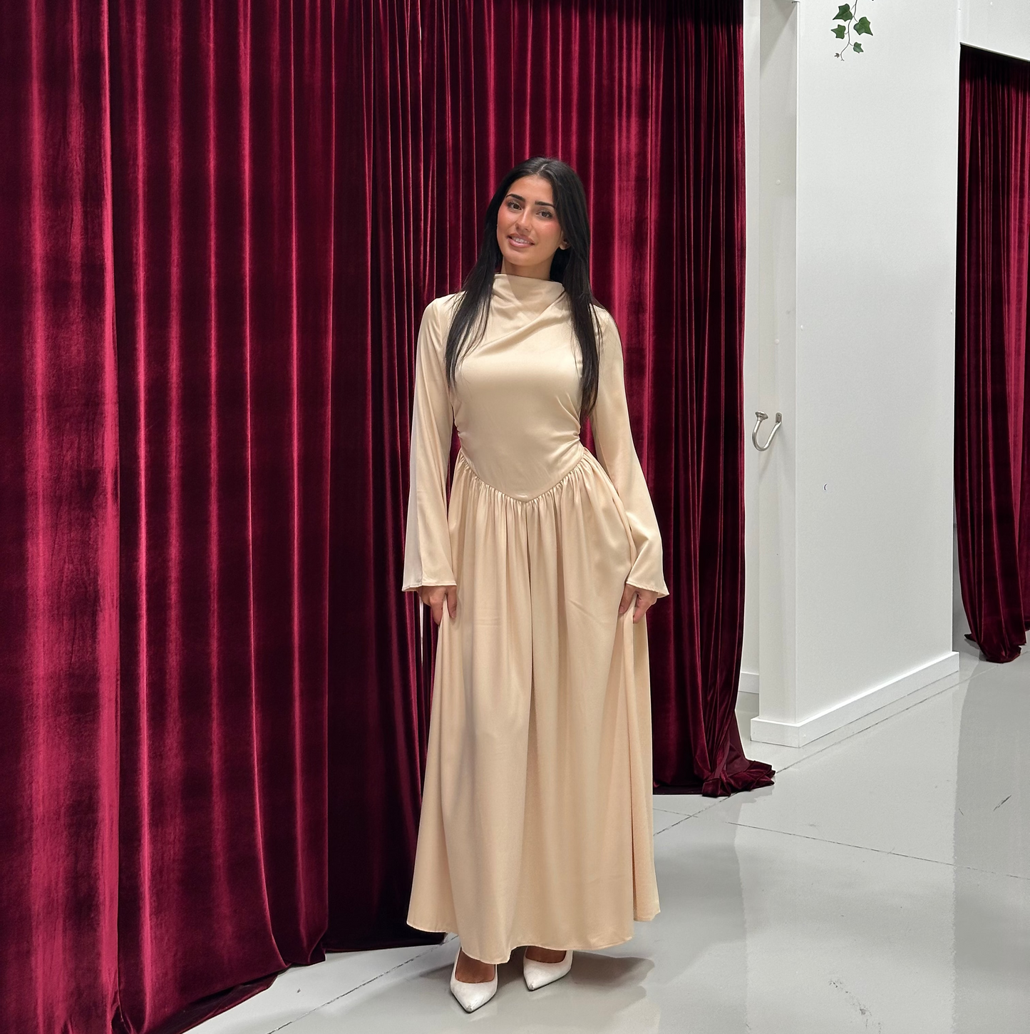 Sia Satin Dress