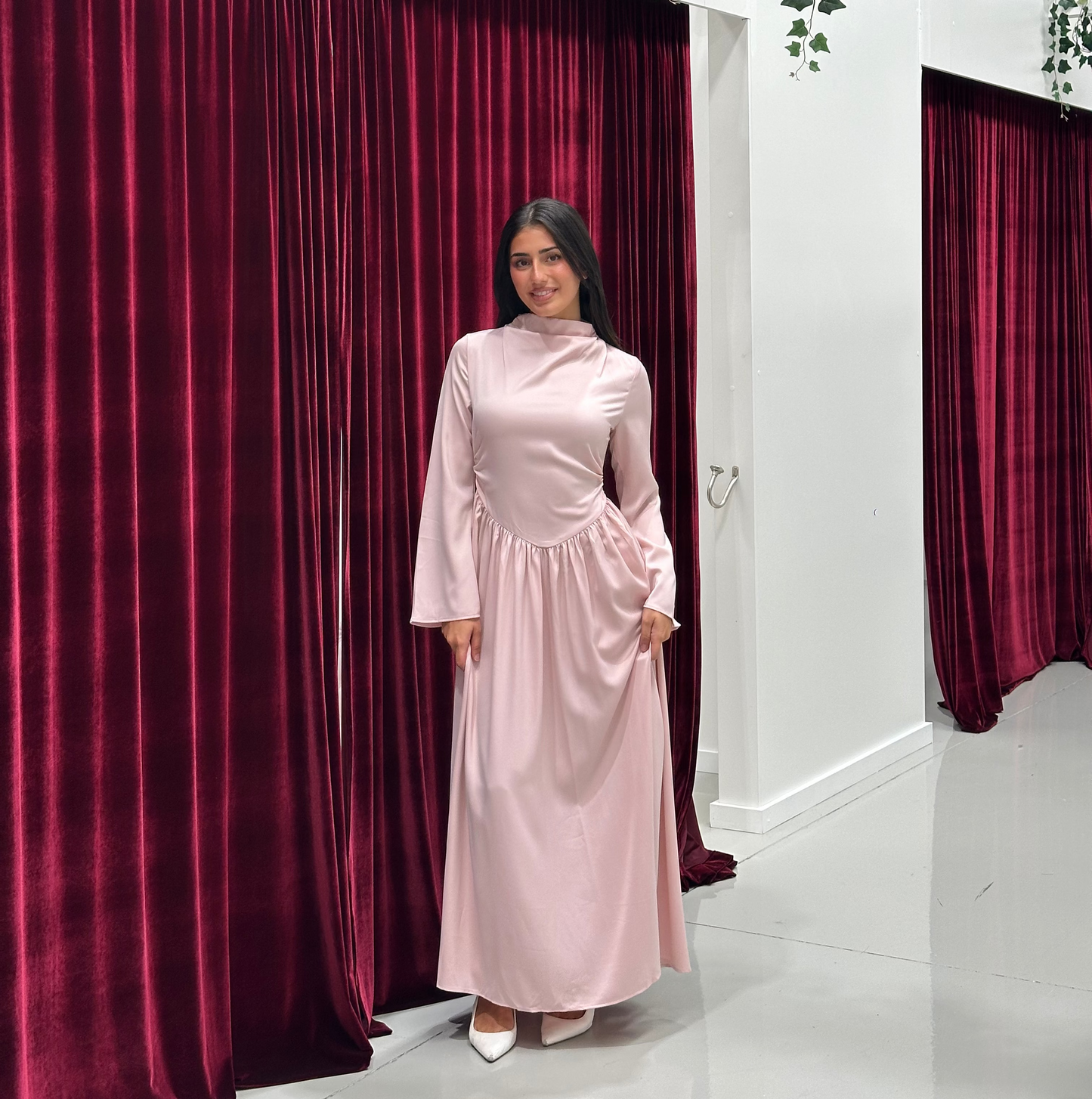 Sia Satin Dress