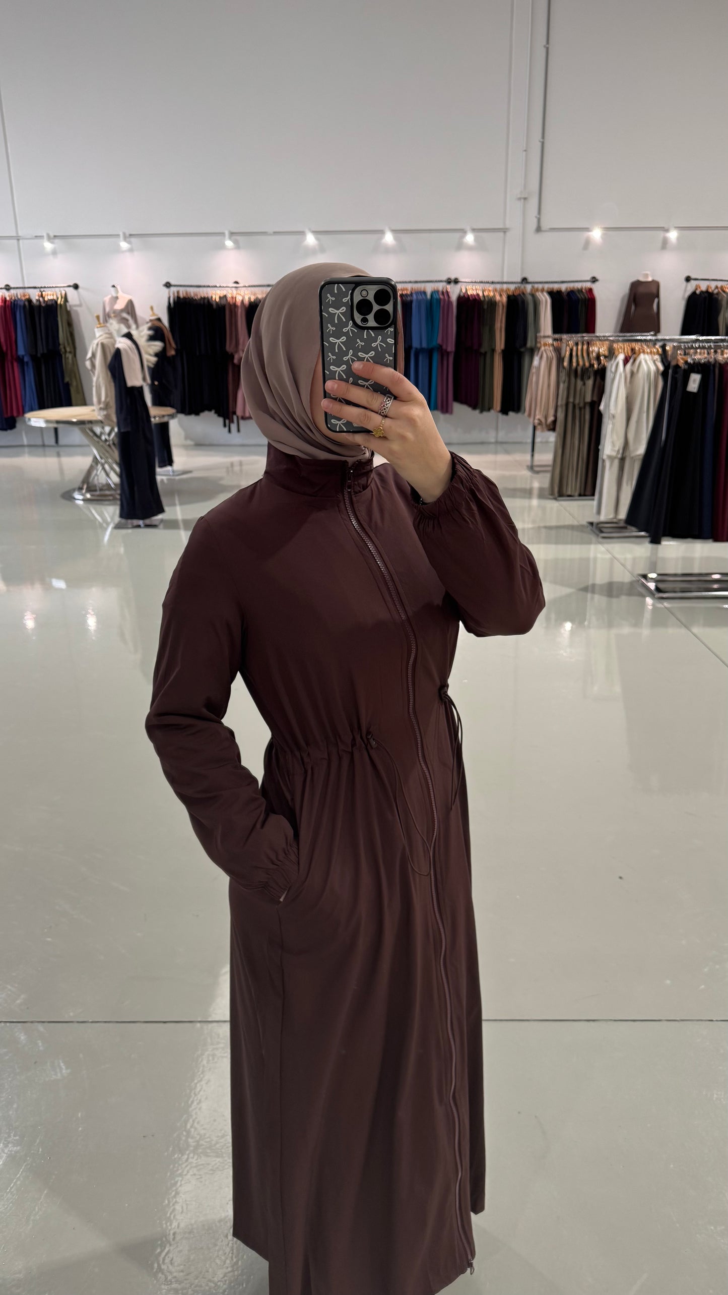 Aya Maxi Windbreaker