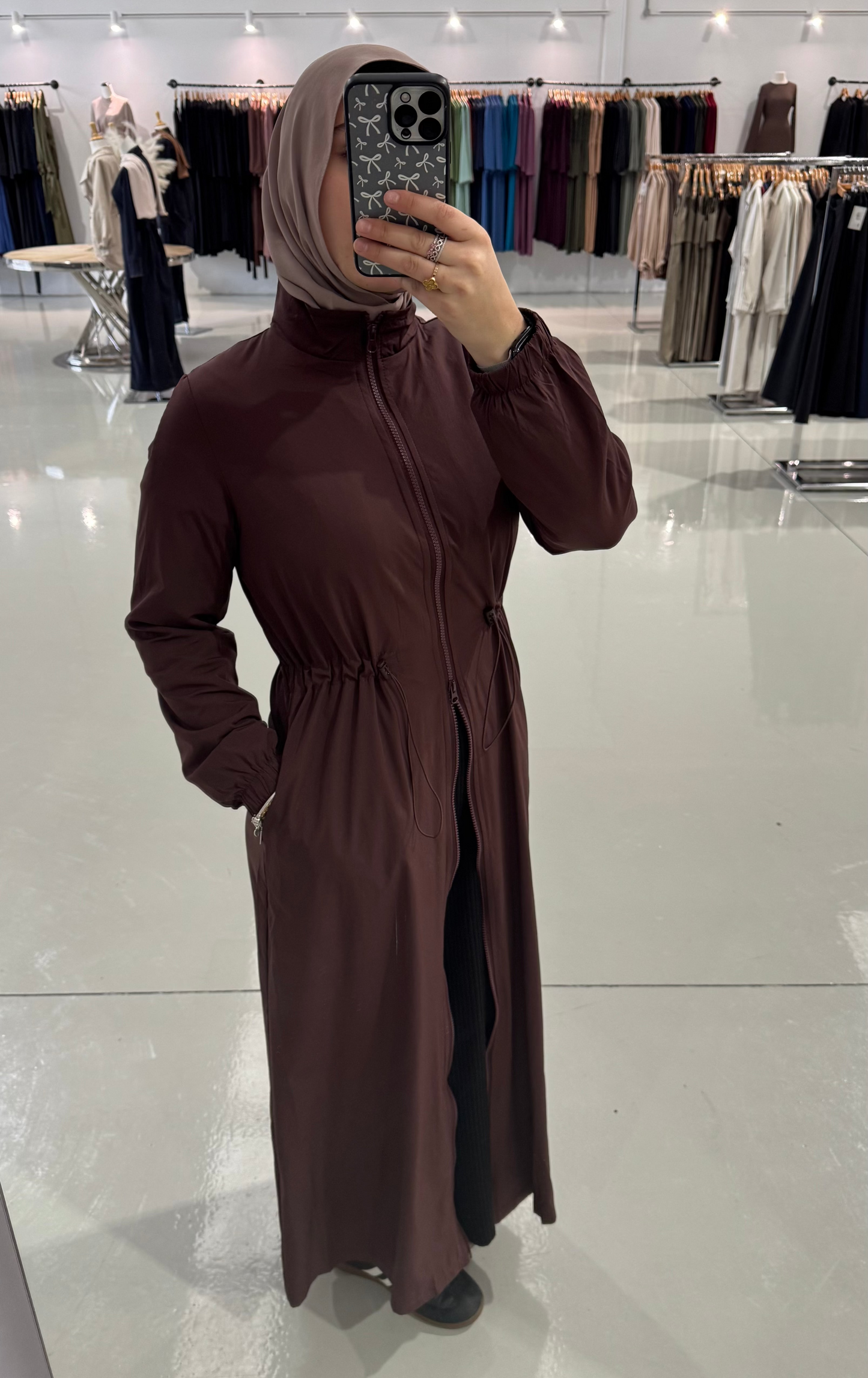 Aya Maxi Windbreaker