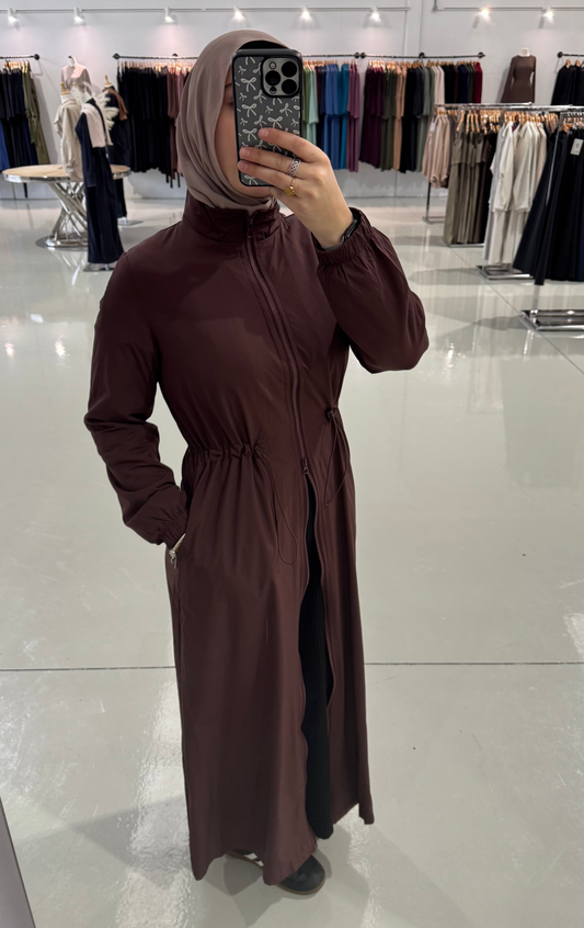 Aya Maxi Windbreaker