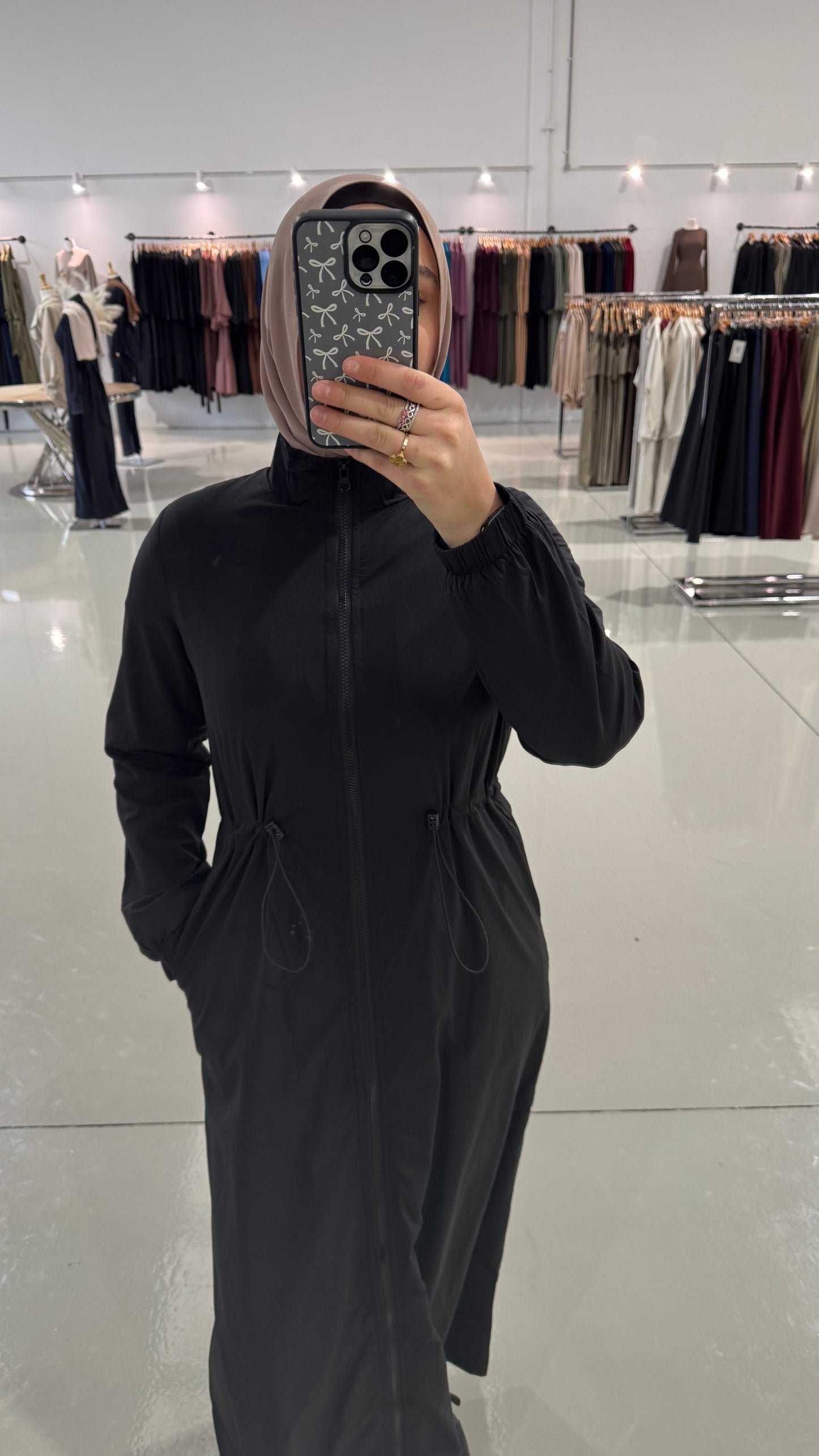 Aya Maxi Windbreaker