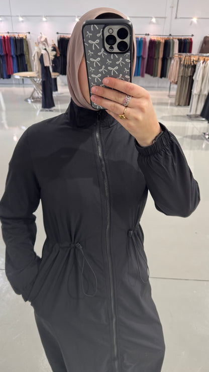 Aya Maxi Windbreaker