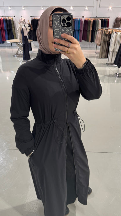 Aya Maxi Windbreaker