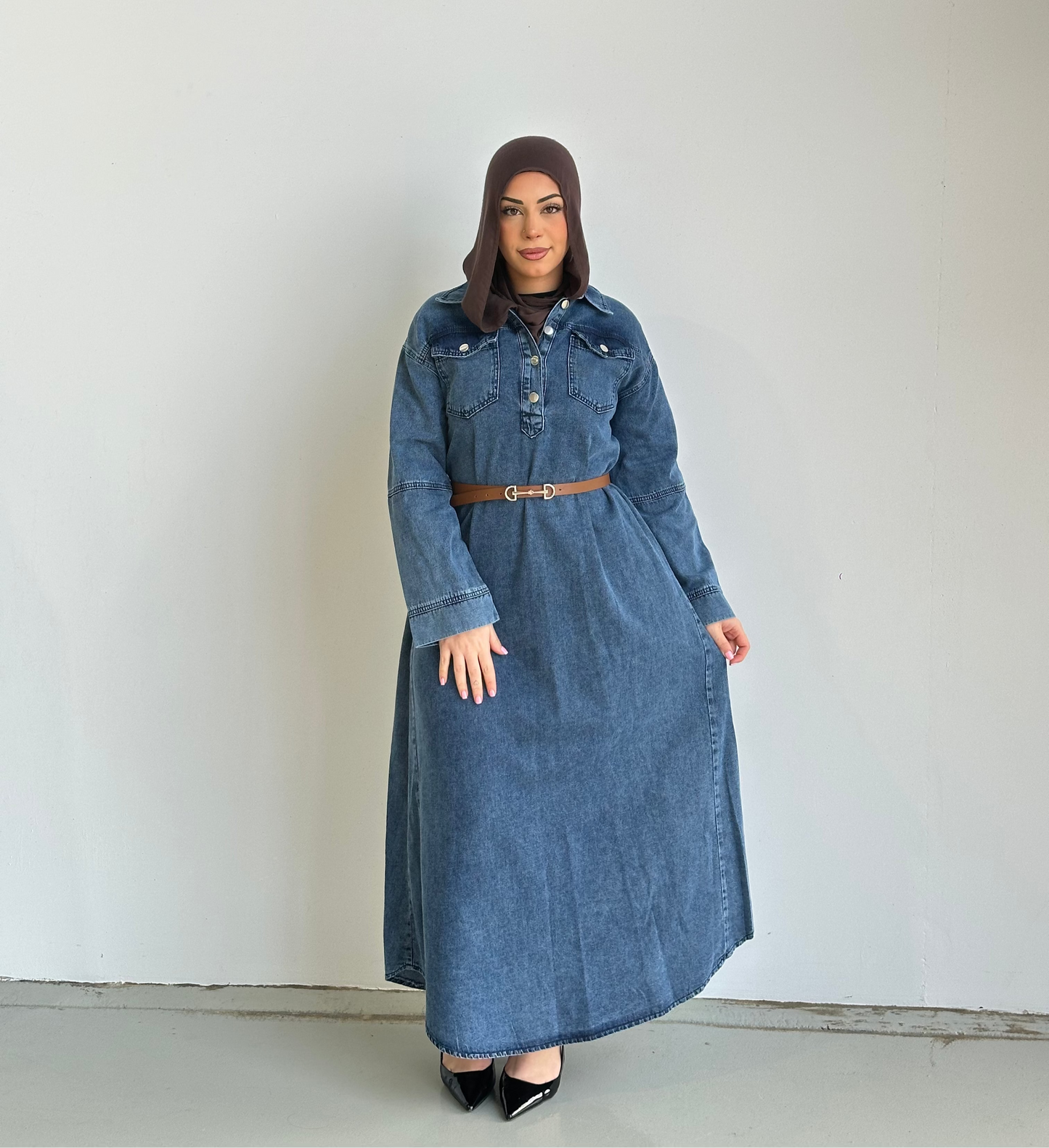 Ayla Denim Dress