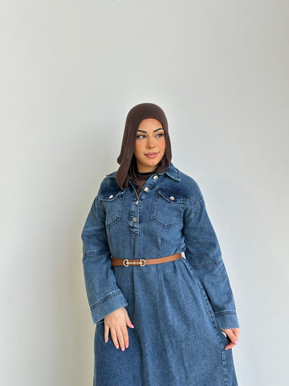 Ayla Denim Dress