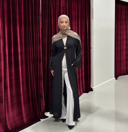 Nadine Open Abaya