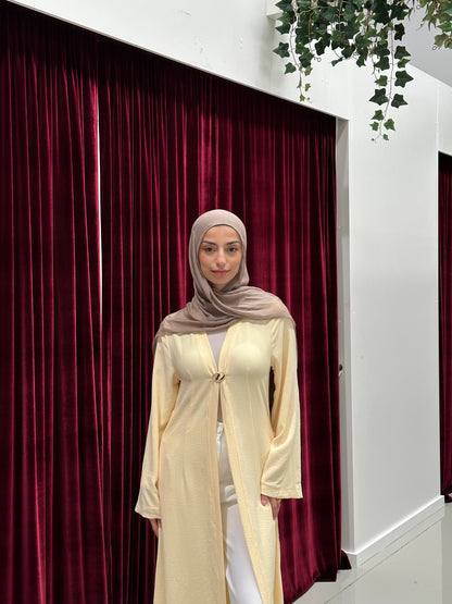 Nadine Open Abaya