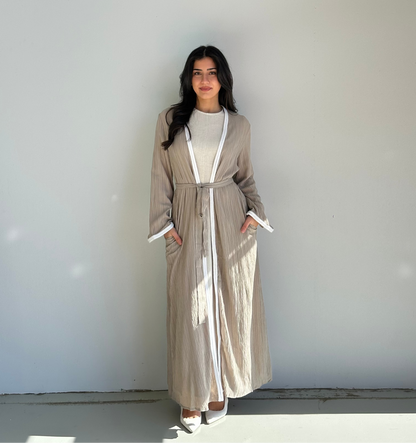 Aurora Open Abaya