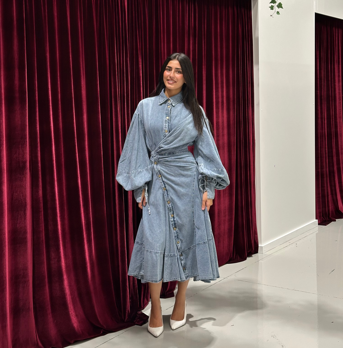 Ayana Denim Dress