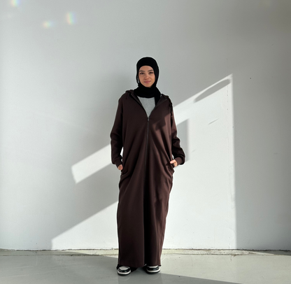 Basic Maxi Zip Jacket