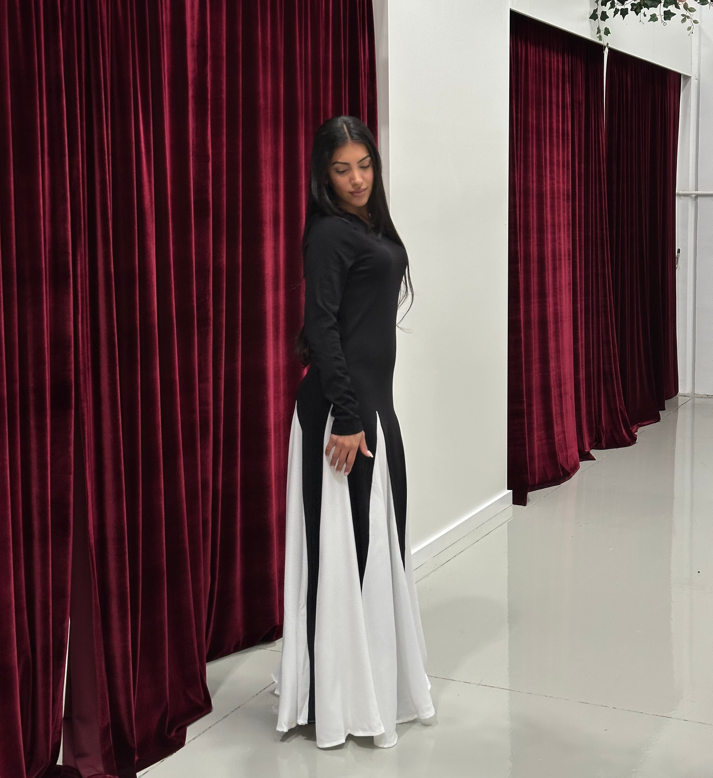 Evie Split Dress