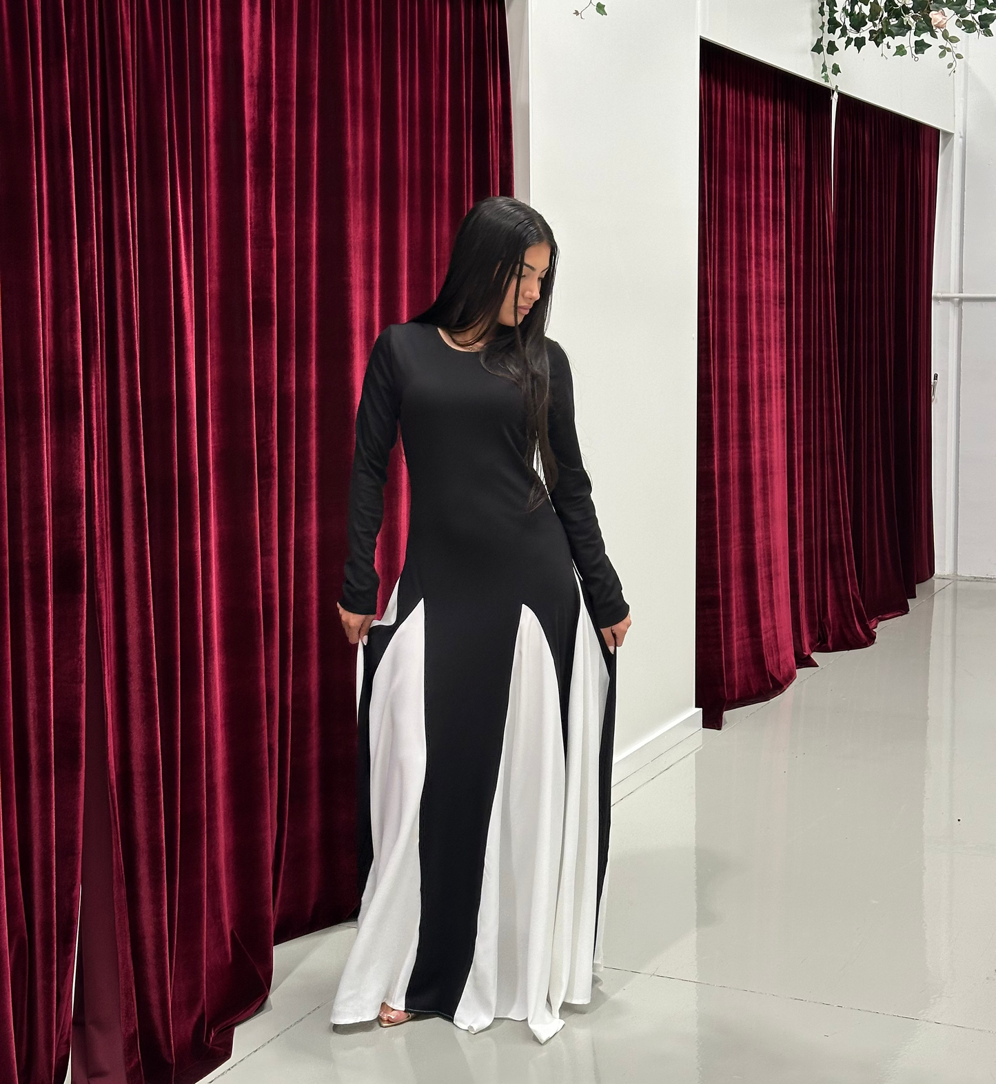 Evie Split Dress
