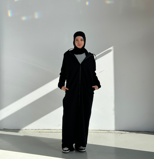 Basic Maxi Zip Jacket