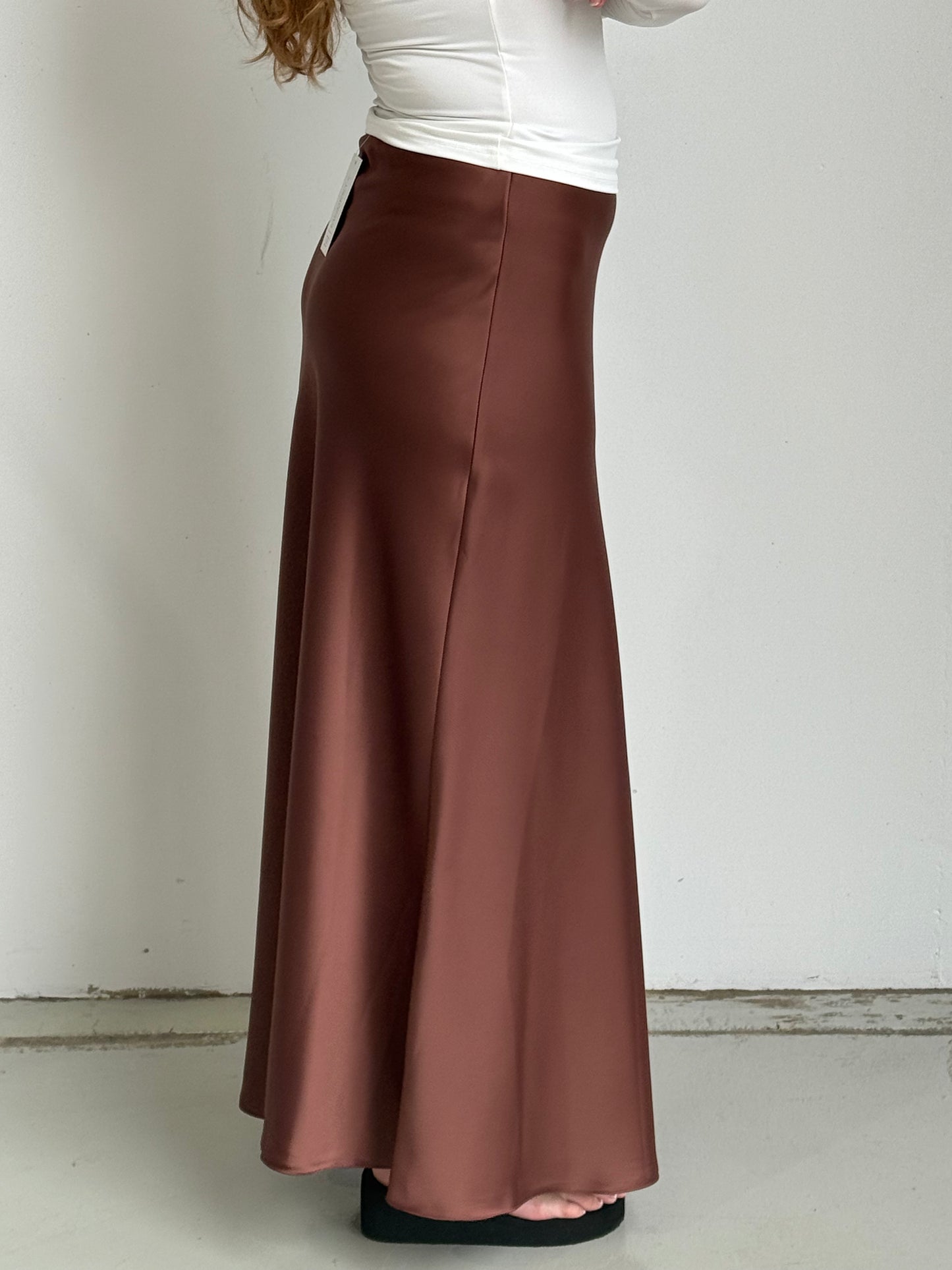 Basic Satin Skirt