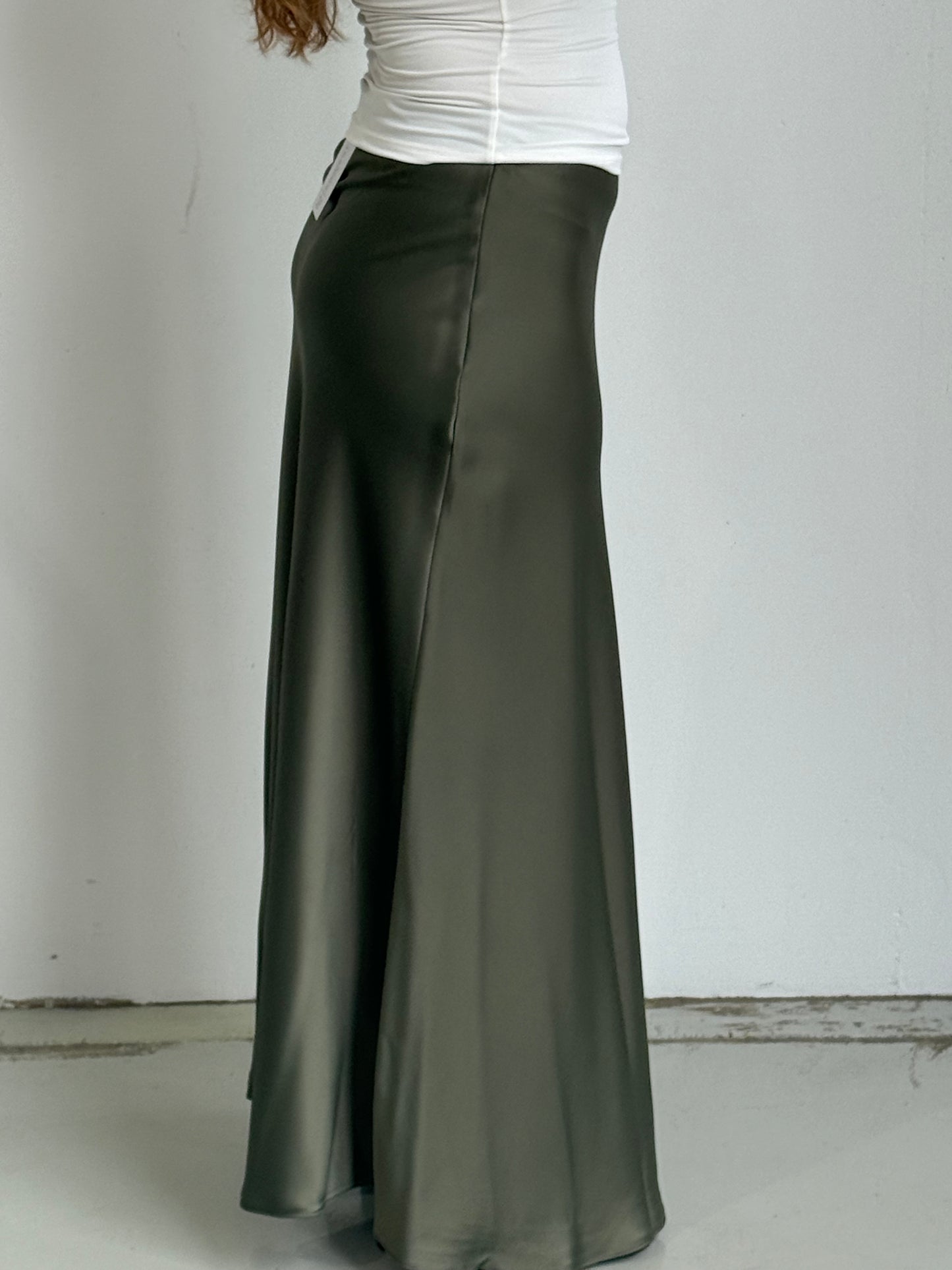 Basic Satin Skirt