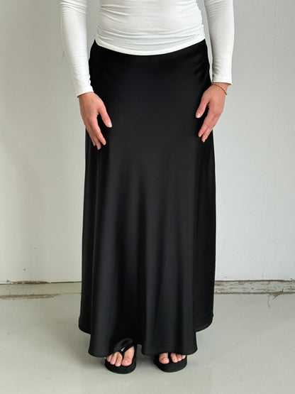 Basic Satin Skirt