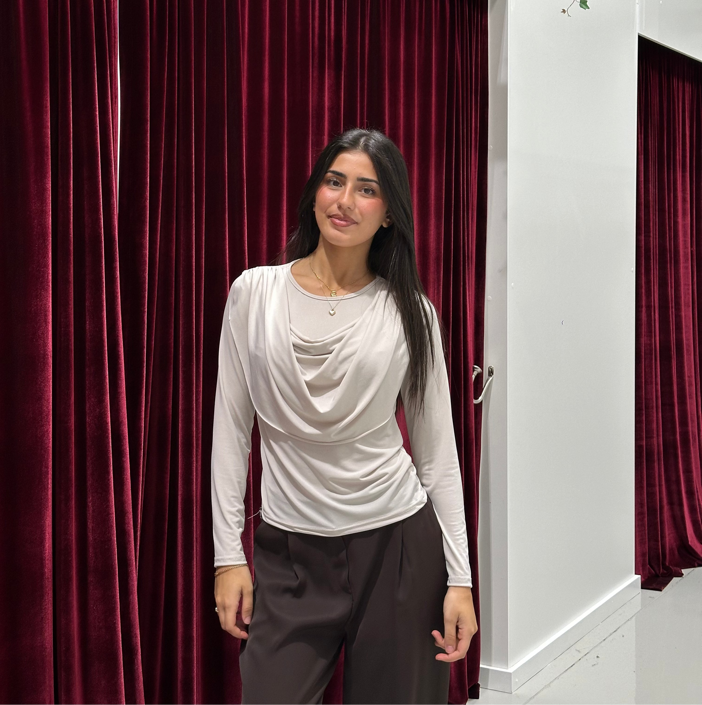 Dena Drape Top