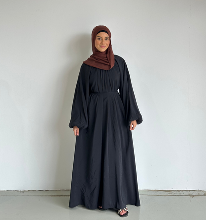 Ria Balloon Sleeve Dress