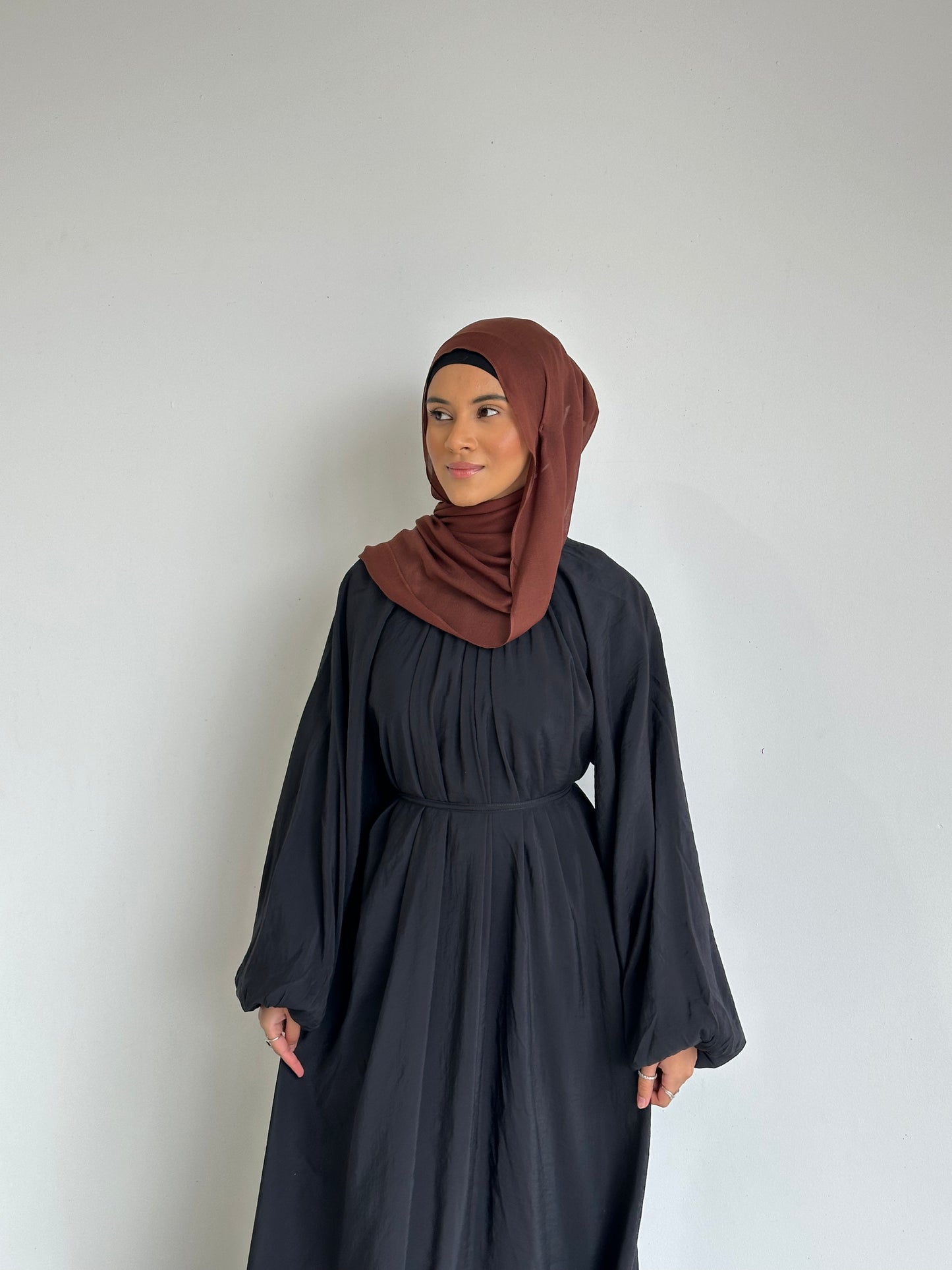 Ria Balloon Sleeve Dress