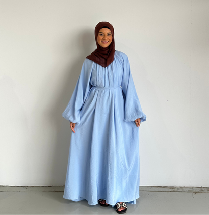 Ria Balloon Sleeve Dress