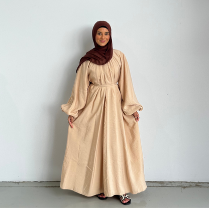 Ria Balloon Sleeve Dress