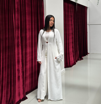 Nadine Open Abaya