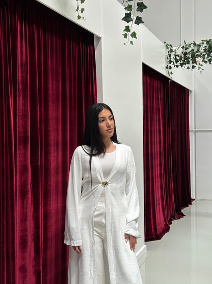 Nadine Open Abaya