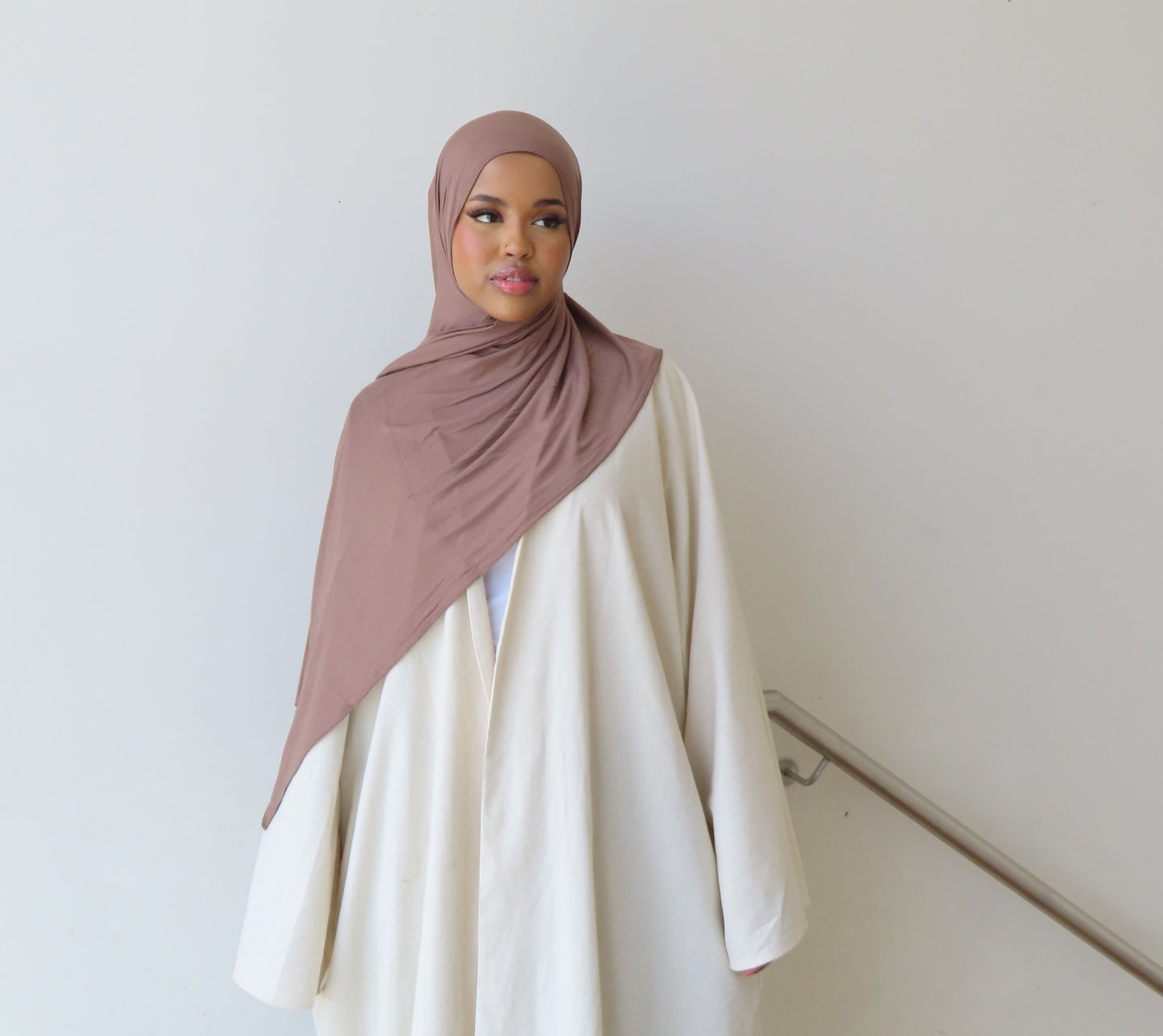 Mocha - Jersey Shawl