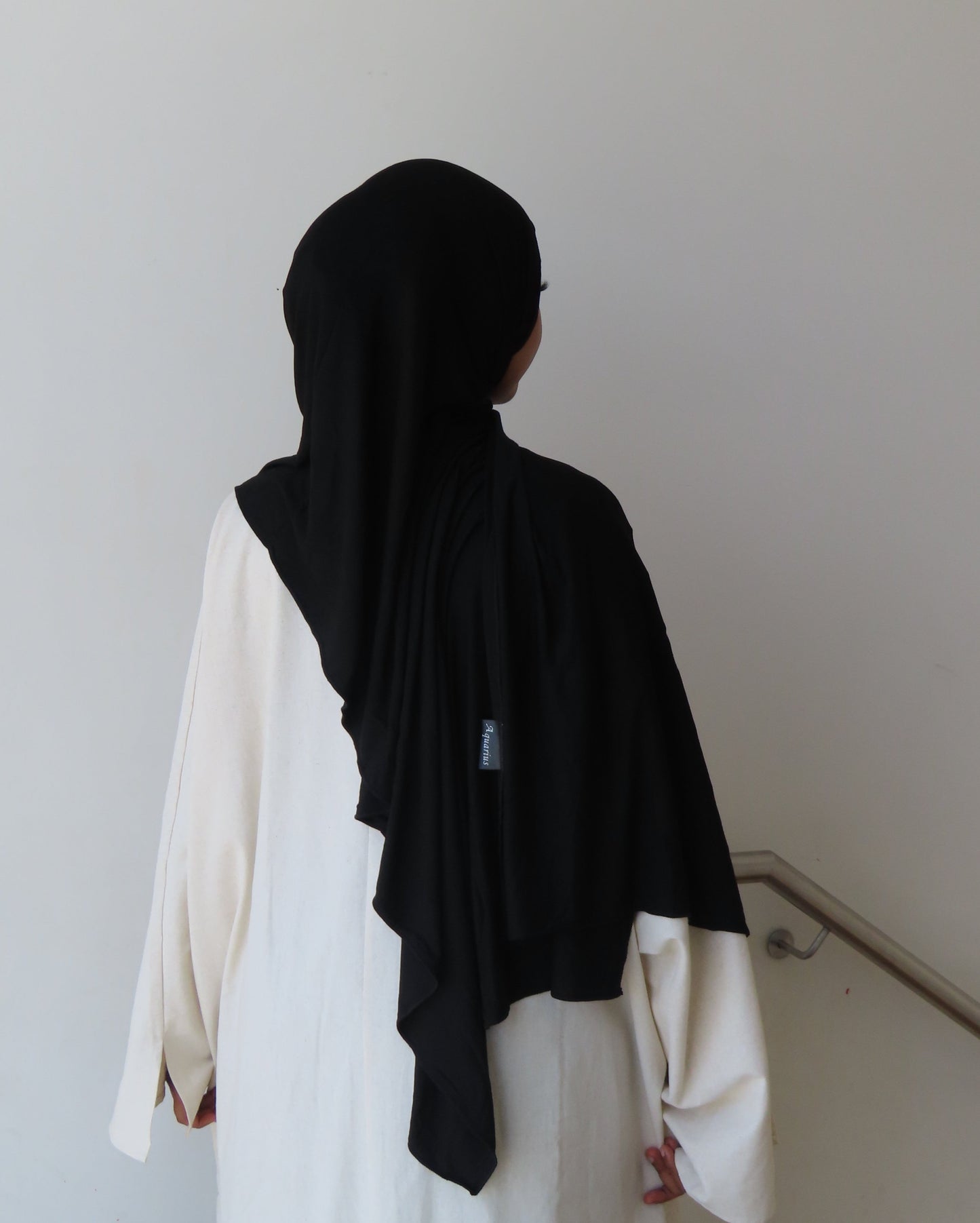 Black - Jersey Shawl