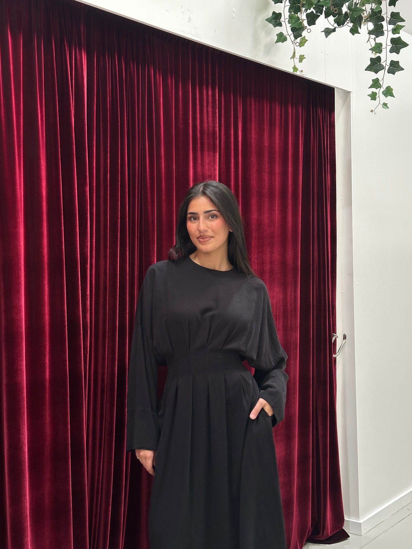 Ayah Pleated Dress