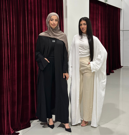 Nila Batwing Open Abaya