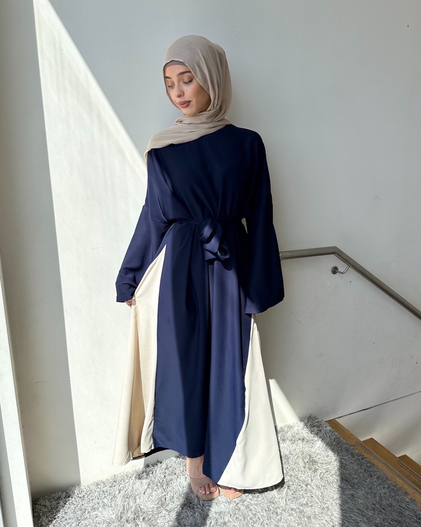 Imani 2 Tone Abaya