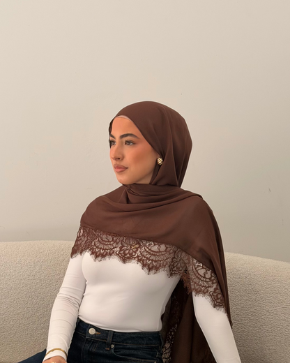 Chocolate Lace Modal