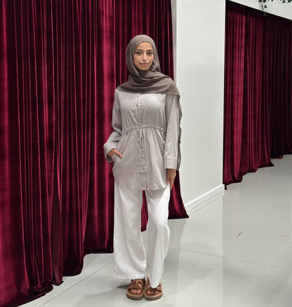 Dalia Drawstring Top