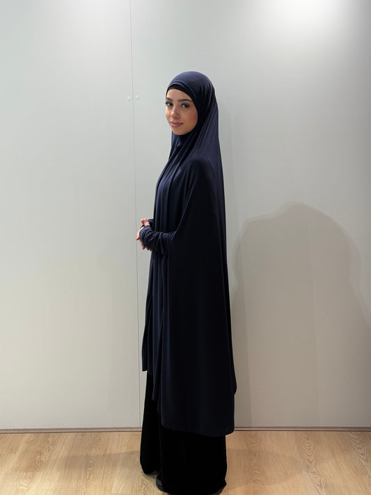 Navy Jilbab