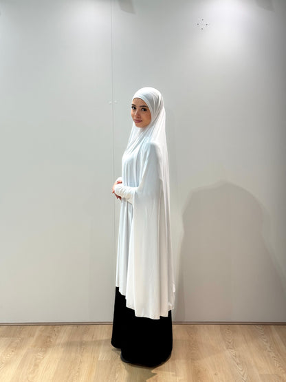 White Jilbab