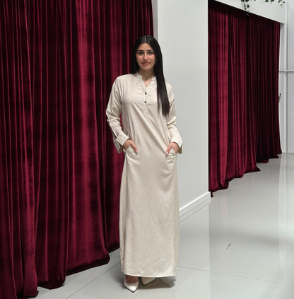 Alara Linen Abaya