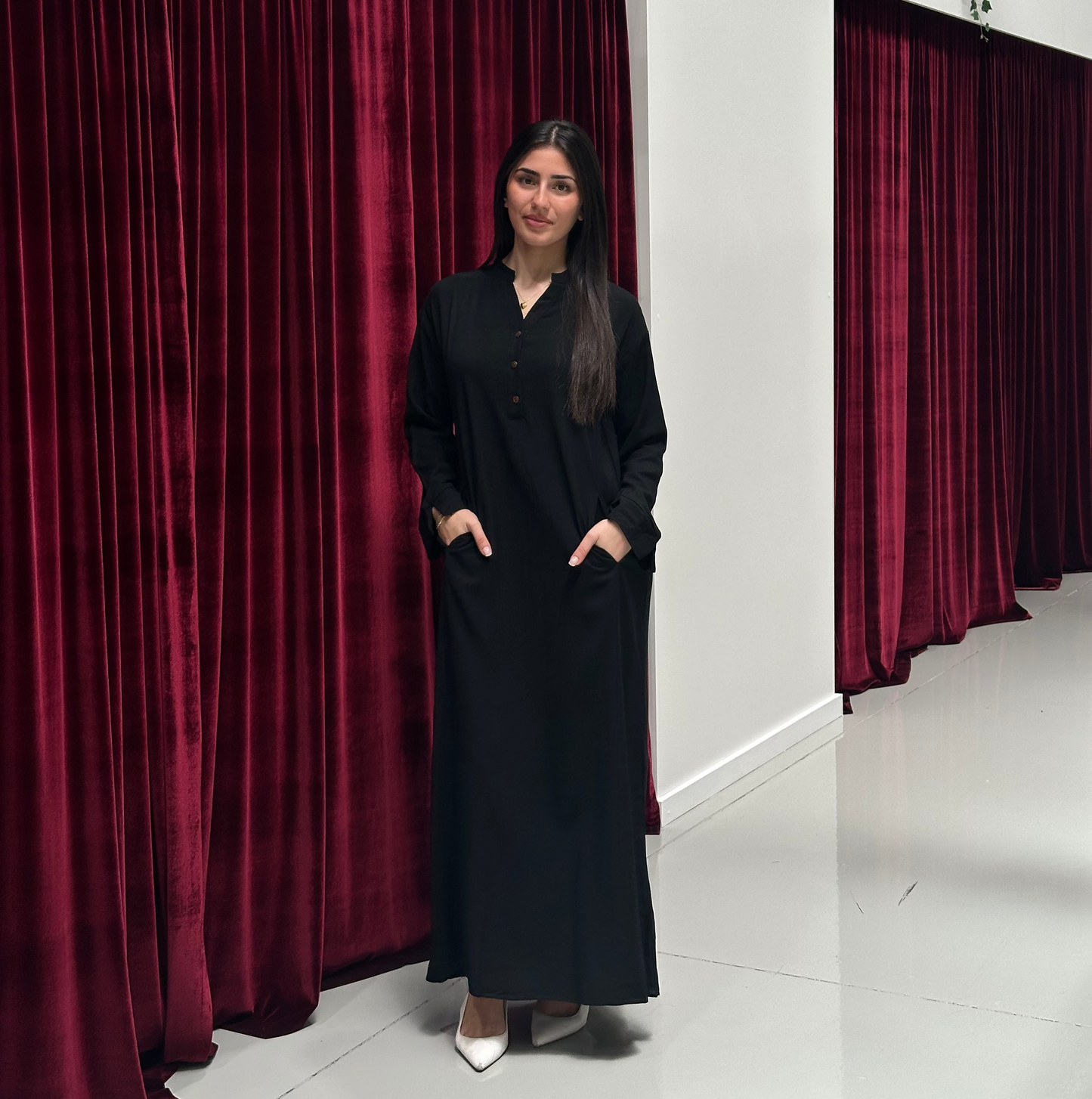 Alara Linen Abaya