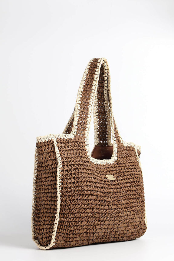 MIS Brown Tote