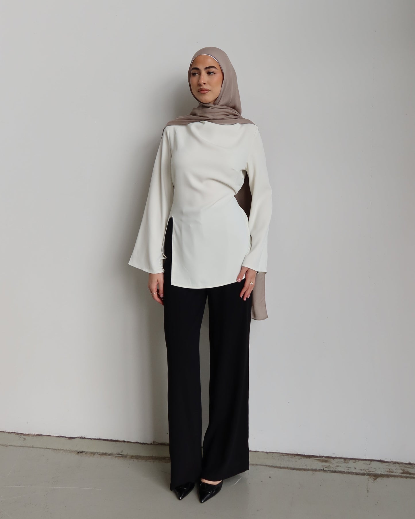 Jade Slit Top