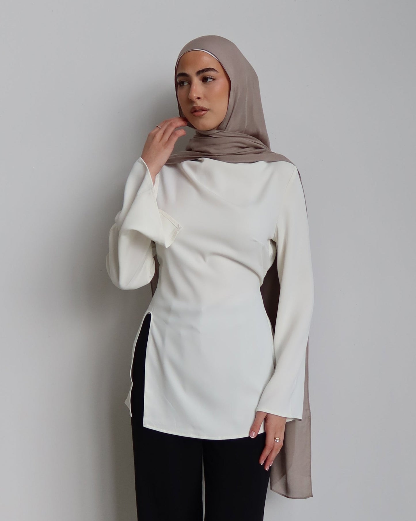 Jade Slit Top