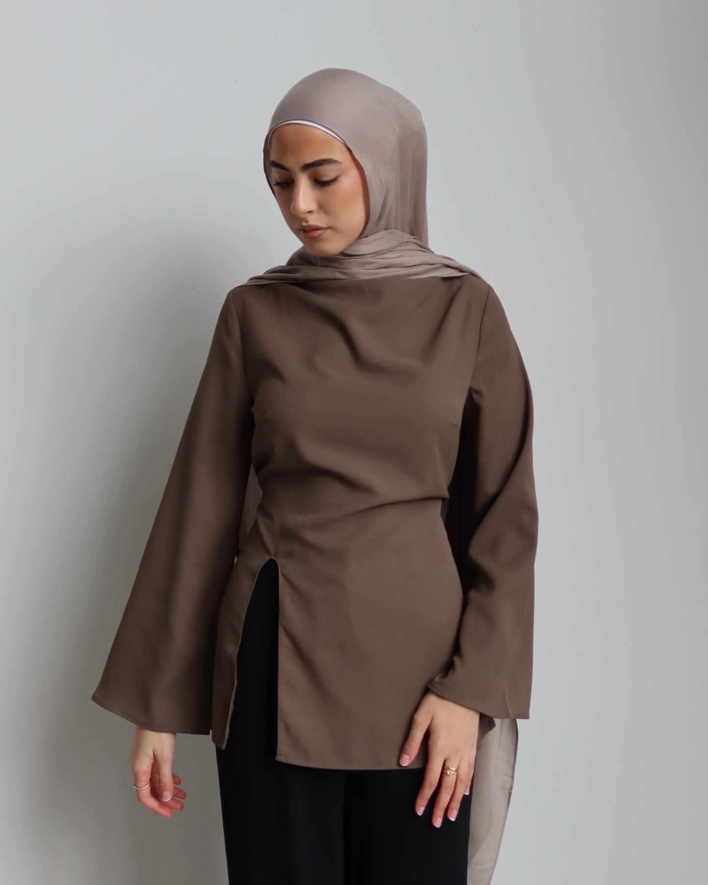 Jade Slit Top