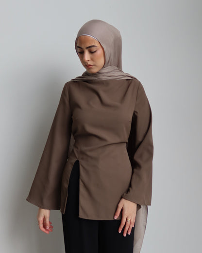 Jade Slit Top