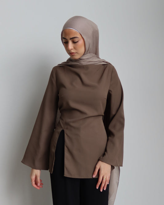 Jade Slit Top