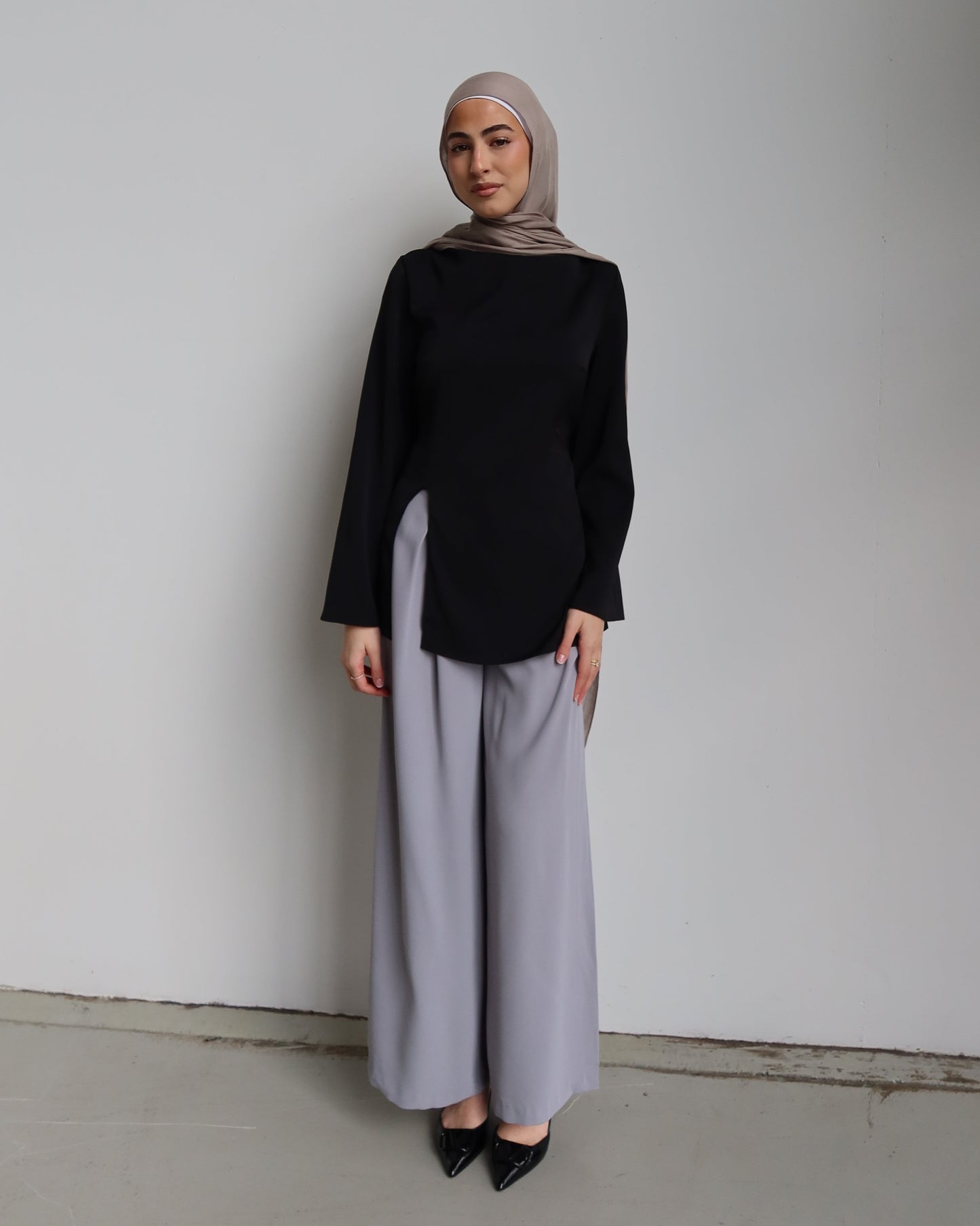 Jade Slit Top